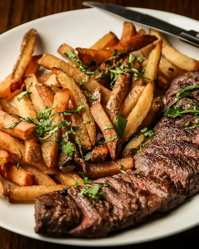 Steaks im Café und Restaurant Am Treptower Tor